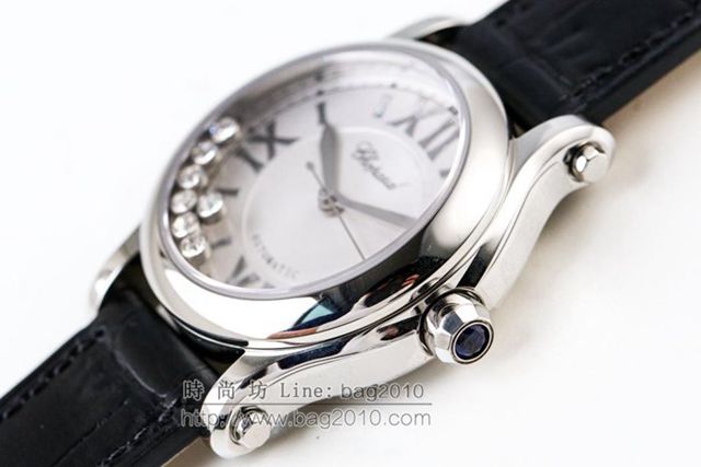 Chopard手錶 HAPPY DIAMONDS系列 274808-5001 全自動機械男士腕表 蕭邦高端男表  hds1204